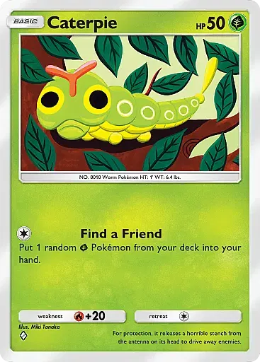 Caterpie comune - Punto Genetico Apice (A1) #5
