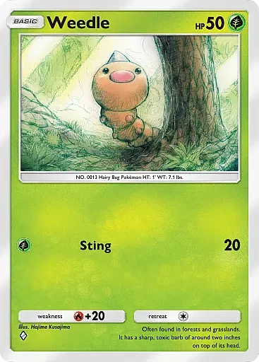 Weedle comune - Punto Genetico Apice (A1) #8