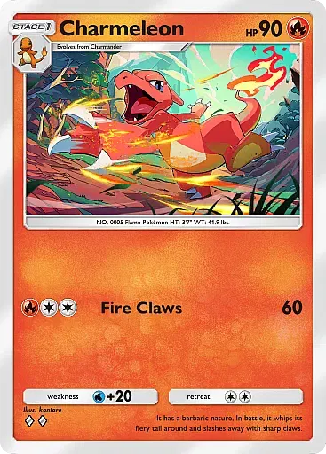 Charmeleon raro - Punto Genetico Apice (A1) #34