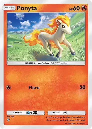 Ponyta comune - Punto Genetico Apice (A1) #42