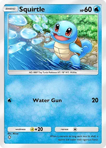 Squirtle comune - Apex genetico (A1) #53