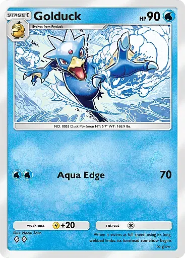 Golduck non comune - Apex genetico (A1) #58
