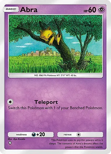 Abra Common - Genetic Apex (A1) #115