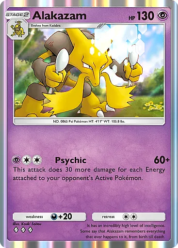 Alakazam Rare - Genetic Apex (A1) #117