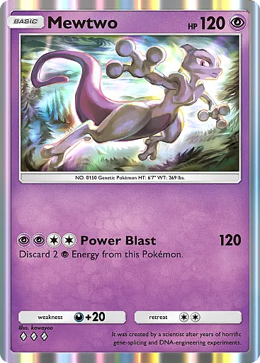 Mewtwo Rare - Genetic Apex (A1) #128