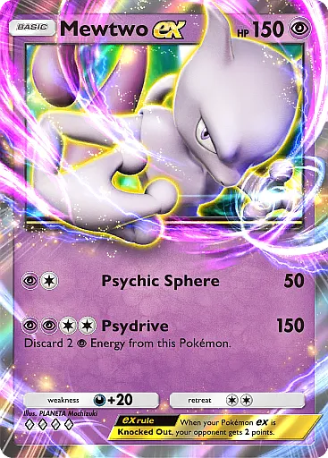 Mewtwo ex Double Rare - Genetic Apex (A1) #129