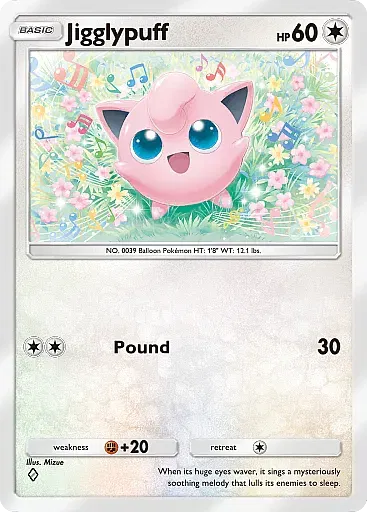 Jigglypuff Comune - Punto Genetico Apex (A1) #193