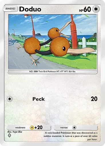 Doduo Comune - Punto Genetico Apex (A1) #199