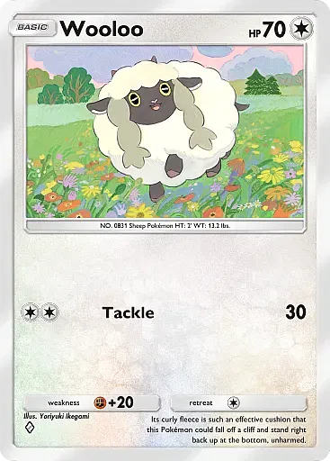 Wooloo Comune - Punto Genetico Apex (A1) #214