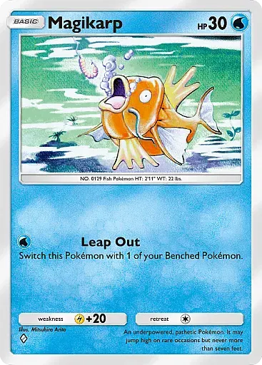 Magikarp Common - Mythical Island (A1a) #17