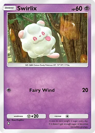 Swirlix Comune - Isola Mitologica (A1a) #39