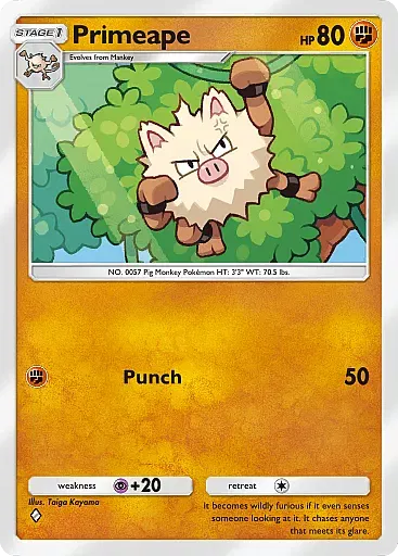 Primeape Comune - Isola Mitologica (A1a) #42