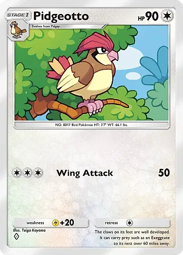 Pidgeotto Comune - Isola Mitologica (A1a) #58