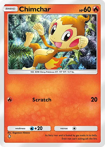 Chimchar Comune - Scontro Tempo-Spazio (A2) #27
