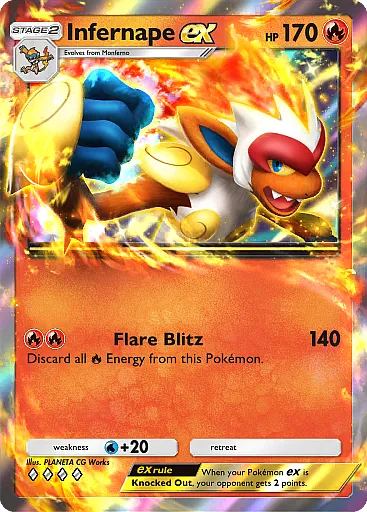 Infernape Esclusivo Doppio Raro - Scontro Tempo-Spazio (A2) #29