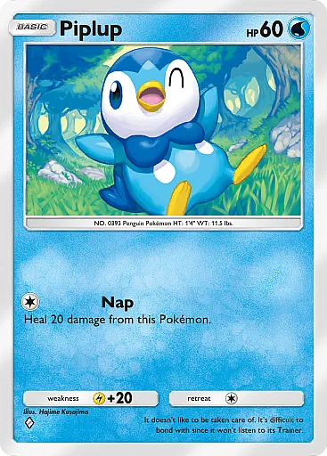 Piplup Comune - Scontro Spazio-Tempo (A2) #35
