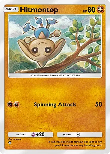 Hitmontop Comune - Scontro Spaziotemporale (A2) #85