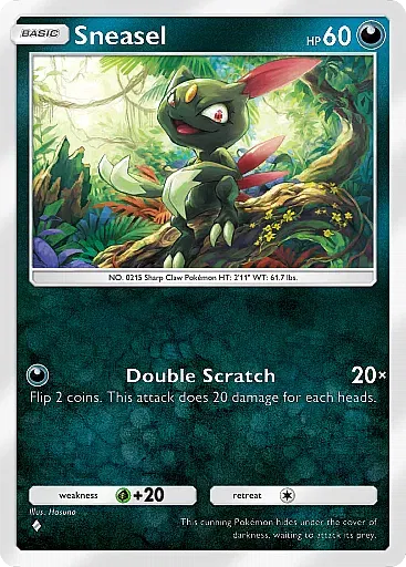 Sneasel Comune - Scontro Spaziotemporale (A2) #98