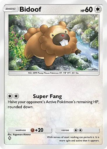 Bidoof Comune - Sfida Spazio-Tempo (A2) #135