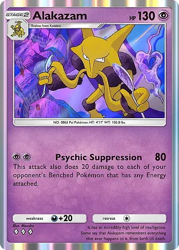 Alakazam raro - Festa di riflessi splendenti (A2b) #31