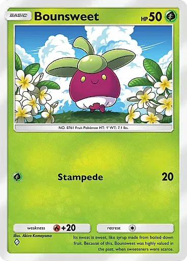 Bounsweet Common - Celestial Guardians (A3) #18