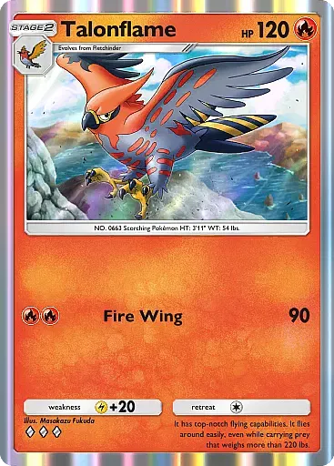 Talonflame Raro - Guardiani Celestiali (A3) #29