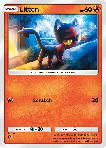 Litten Comune - Guardiani Celestiali (A3) #31