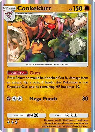 Conkeldurr Rare - Celestial Guardians (A3) #96