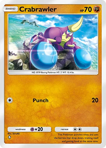 Crabrawler Common - Celestial Guardians (A3) #97