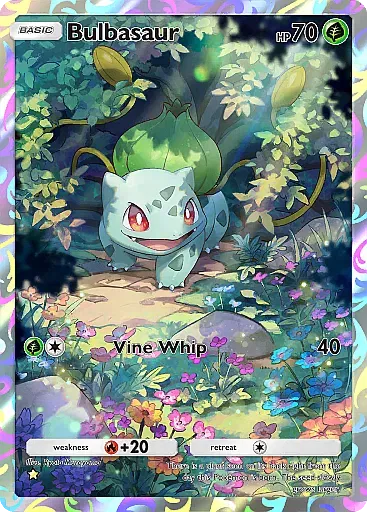 Bulbasaur Arte Raro - Punto Genetico Apex (A1) #227