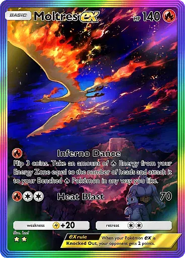 Moltres ex Special Art Raro - Picco Genetico (A1) #274
