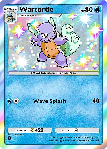 Wartortle Shiny - Celestial Guardians (A3) #216