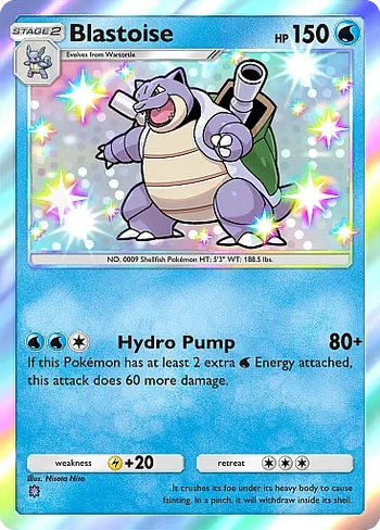 Blastoise Shiny - Celestial Guardians (A3) #217