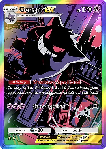 Gengar ex Special Art Raro - Picco Genetico (A1) #277