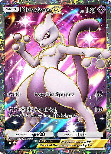 Mewtwo ex Super Raro - Picco Genetico (A1) #262