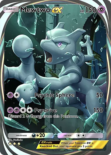 Mewtwo ex Immersive Rare - Genetic Apex (A1) #282