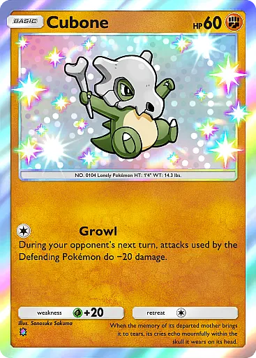 Cubone Shiny - Celestial Guardians (A3) #226