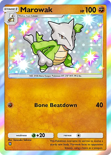 Marowak Shiny - Celestial Guardians (A3) #227