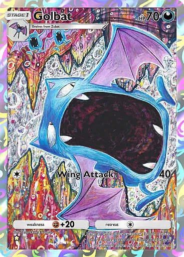 Golbat Art Raro - Picco Genetico (A1) #242
