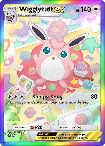 Wigglytuff ex Special Art Raro - Genetic Apex (A1) #279