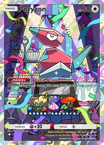 Porygon Art Raro - Picco Genetico (A1) #249