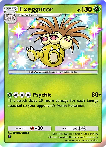 Exeggutor Shiny - Celestial Guardians (A3) #214