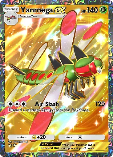 Yanmega ex Super Rara - Scontro Spaziotemporale (A2) #180