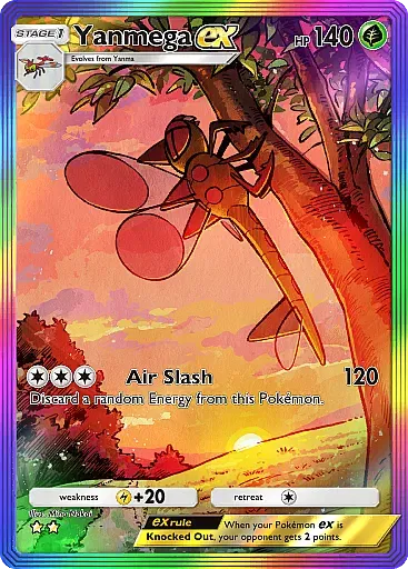 Yanmega Special Art Raro - Scontro Spazio-Tempo (A2) #196