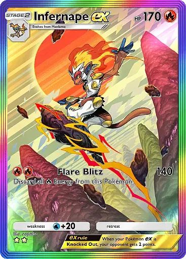 Infernape Special Art Raro - Scontro Spazio-Tempo (A2) #197
