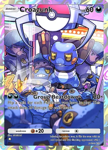 Croagunk Arte Rara - Scontro Spaziotemporale (A2) #173