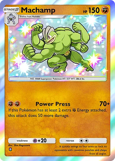 Machamp Shiny - Celestial Guardians (A3) #225