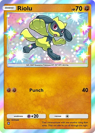 Riolu Shiny - Shining Revelry (A2b) #104