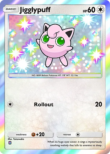 Jigglypuff Shiny - Celestial Guardians (A3) #228