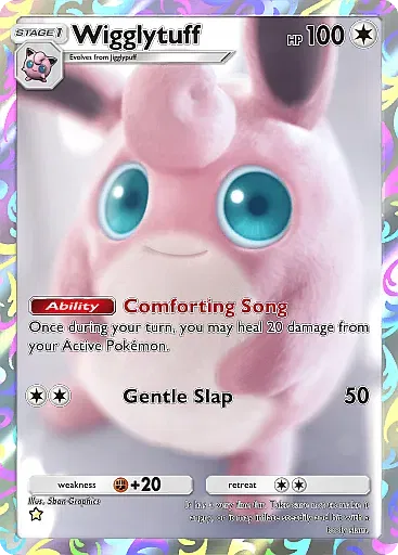 Wigglytuff Arte Rara - Festa Luminosa (A2b) #78